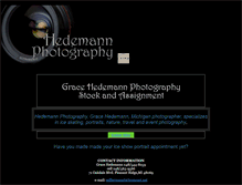 Tablet Screenshot of hedemannphotos.com